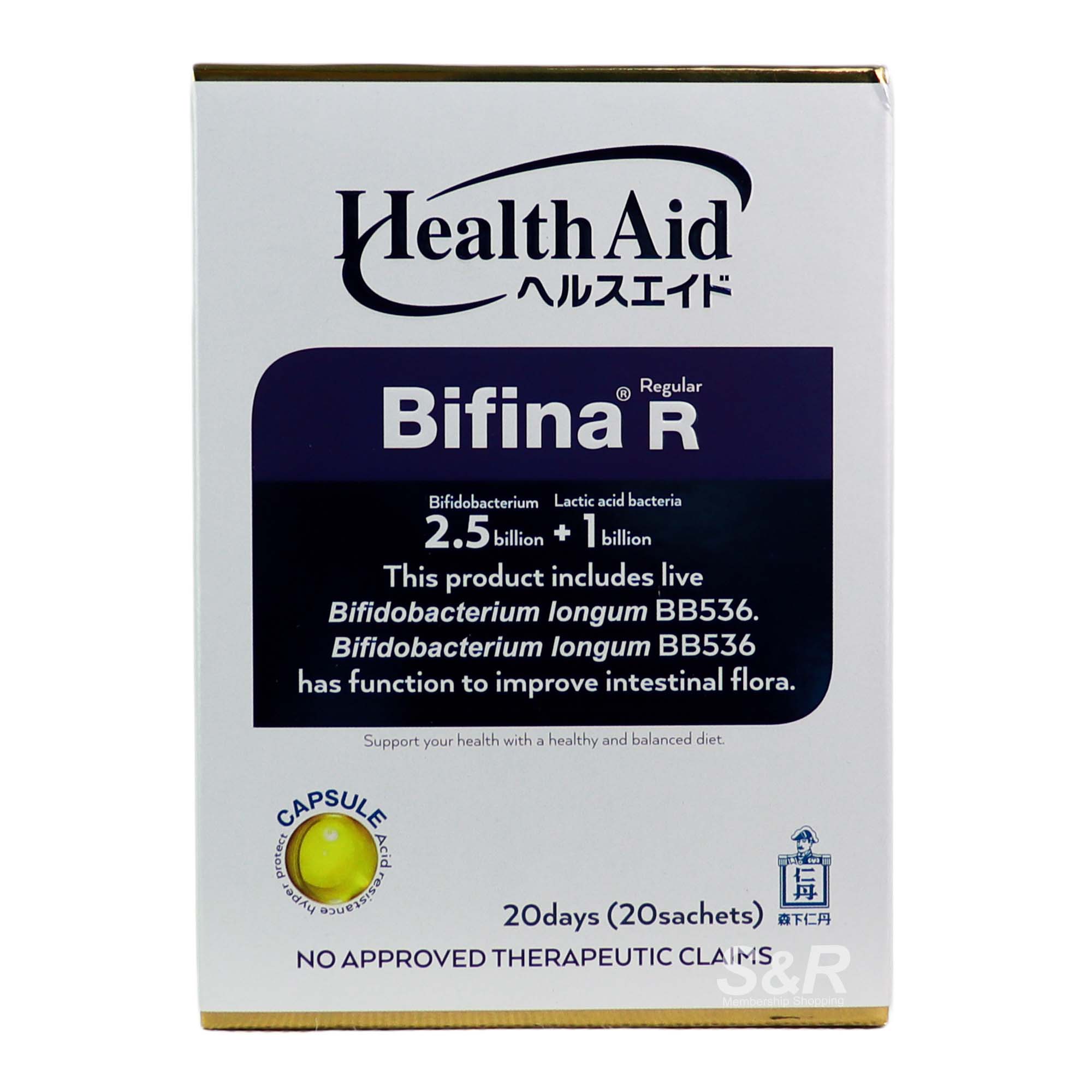 Health Aid Bifina Regular 20 sachets